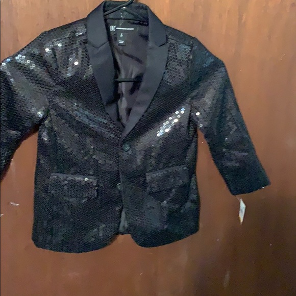 boys sequin blazer